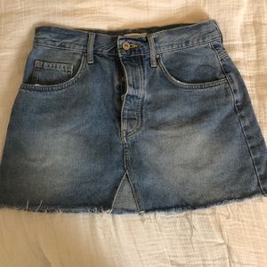 Jean skirt